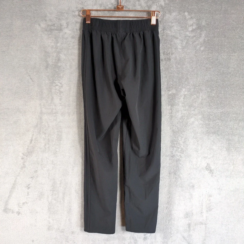 Adidas Kids Black Regular Fit Training Pants Athletic Joggers Size M‎ 10/12